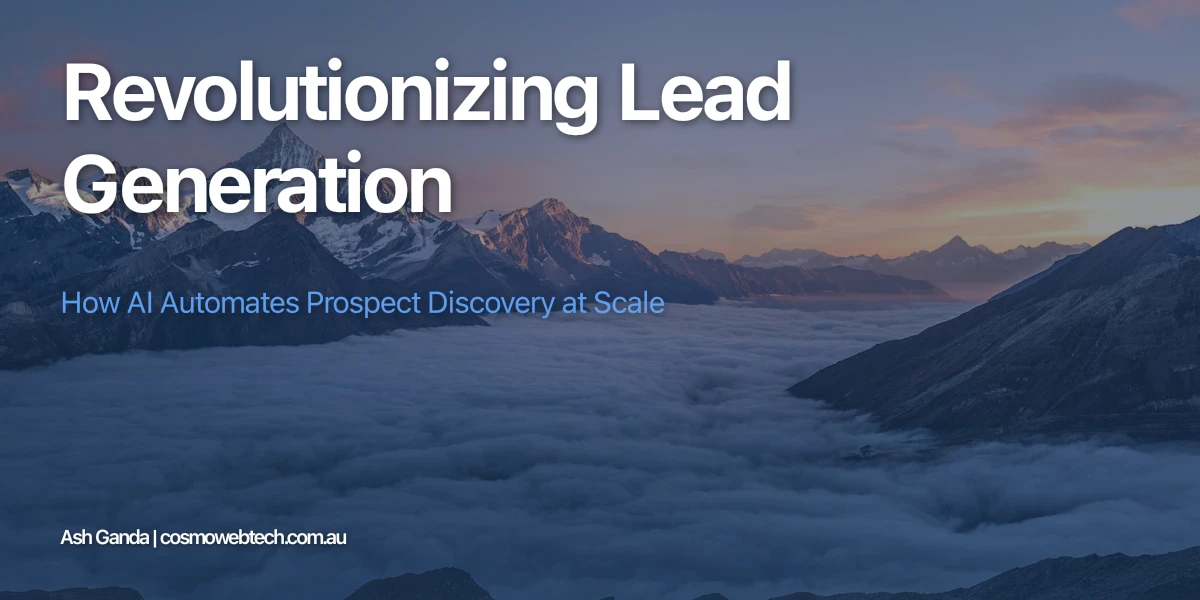 Revolutionizing Lead Generation: How AI Automates Prospect Discovery at Scale