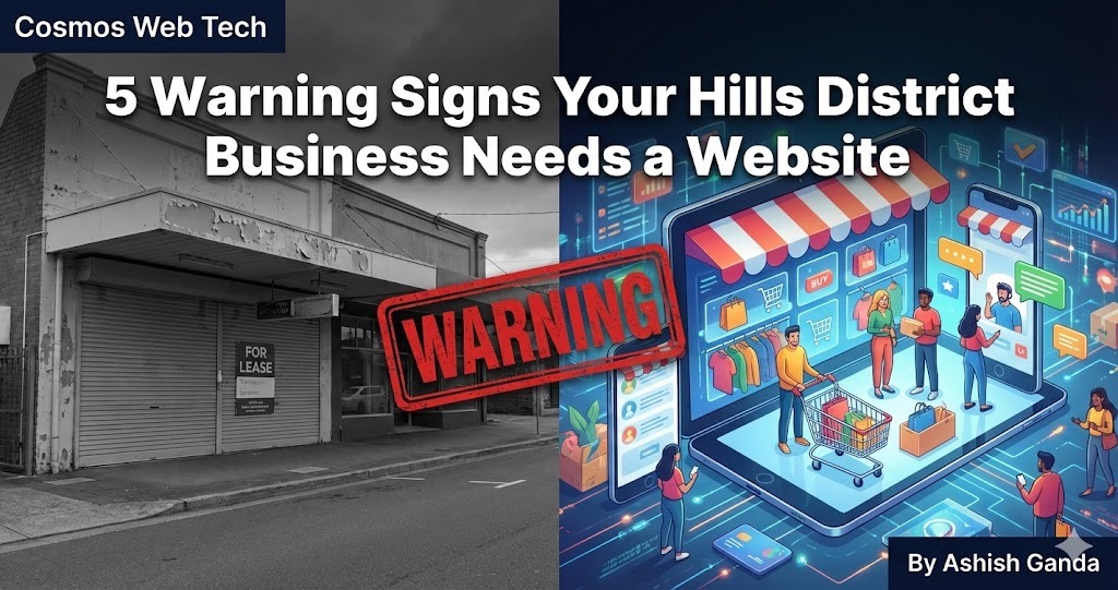 5 Warning Signs Your Hills District Business Needs a Website Redesign in 2024 | Cosmos Web Tech Blog
