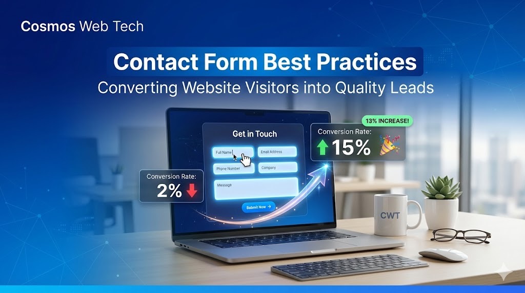 Contact Form Best Practices: Converting Website Visitors into Quality Leads | Cosmos Web Tech Blog
