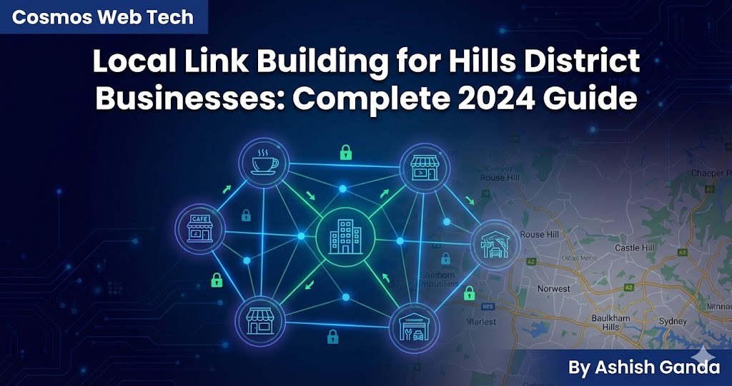 Local Link Building for Hills District Businesses: Complete 2024 Guide | Cosmos Web Tech Blog