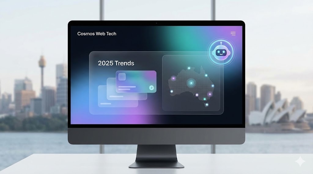 Web Design Trends 2025: Future-Ready Strategies for Western Sydney Businesses | Cosmos Web Tech Blog