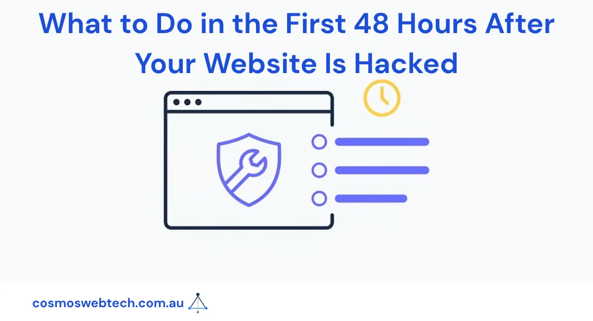Your Website Was Hacked: What to Do in the First 48 Hours (Australian Business Guide)