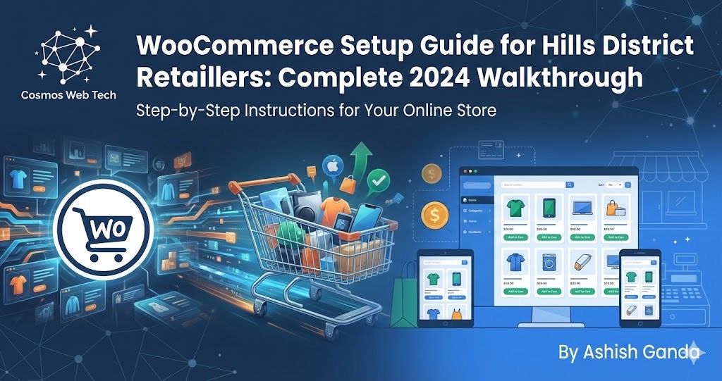 WooCommerce Setup Guide for Hills District Retailers: Complete E-commerce Solution | Cosmos Web Tech Blog