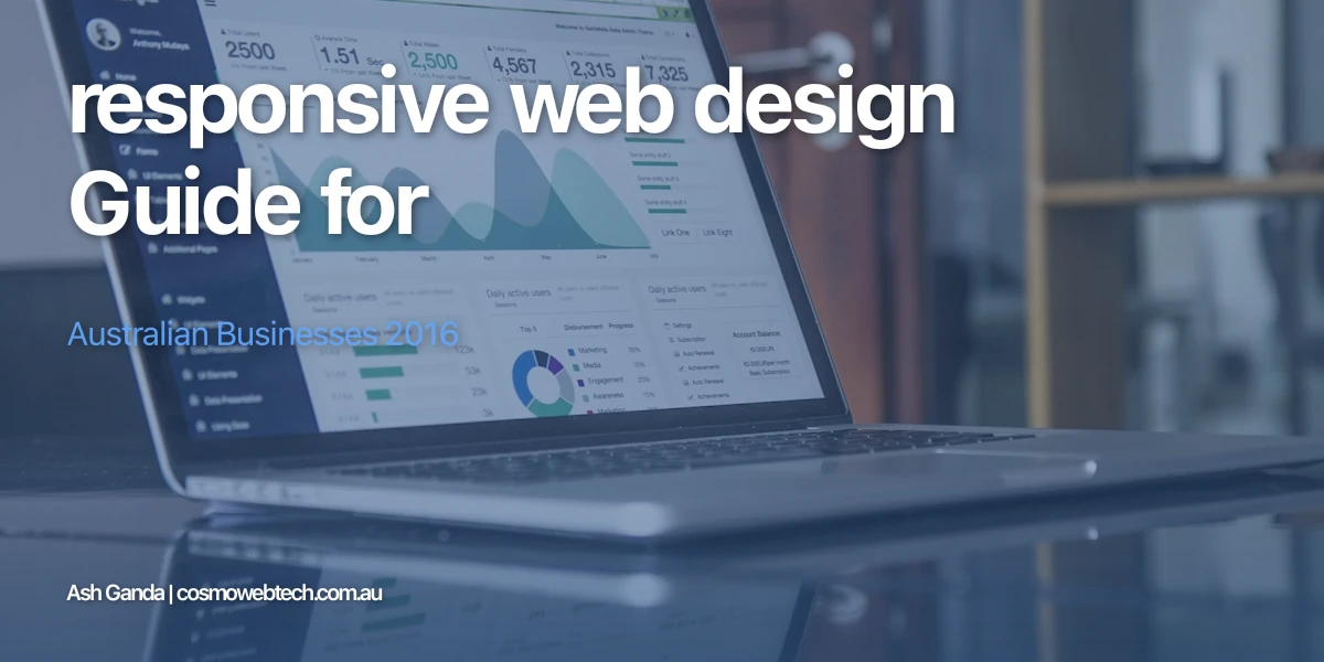 responsive web design Guide for Australian Businesses 2016