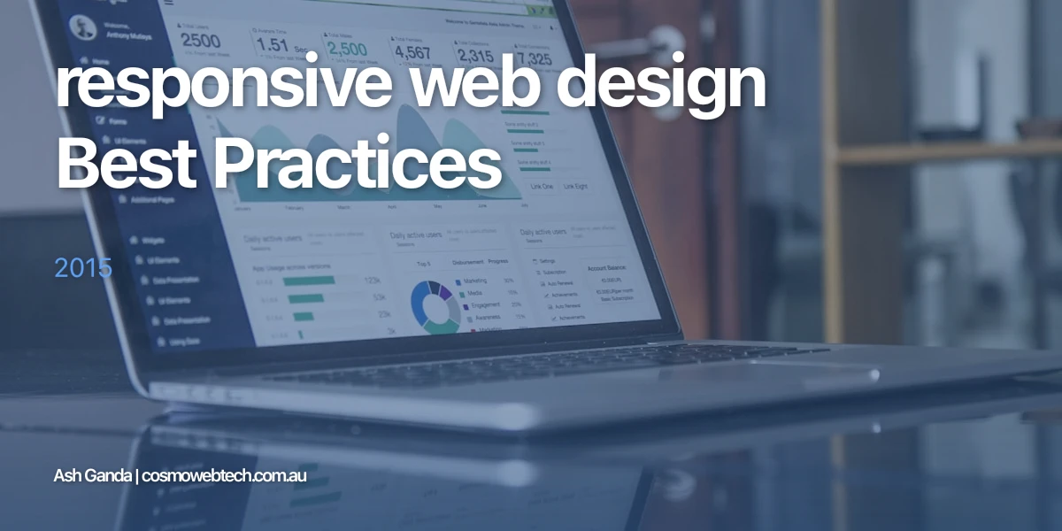 responsive web design Best Practices 2015