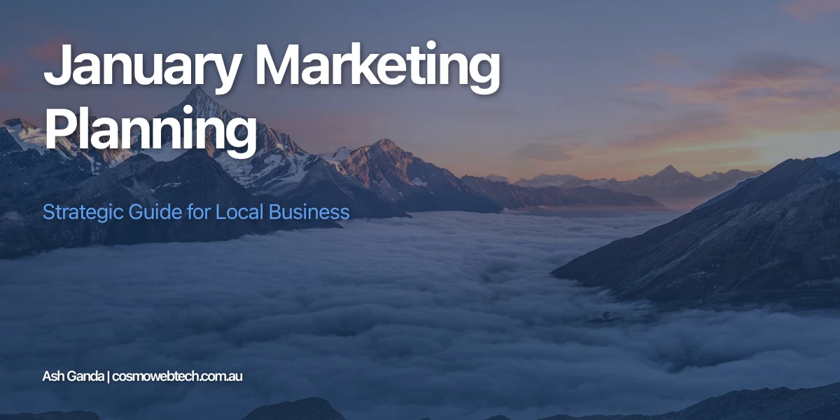 January Marketing Planning: Strategic Guide for Local Business